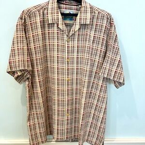 Tommy Bahama Island Men’s Short Sleeve Modern Fit Shirt  - Size XXL